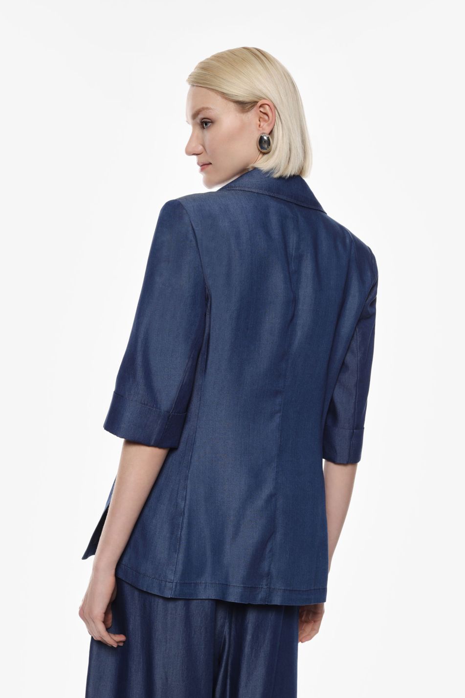 Imperial denim blazer