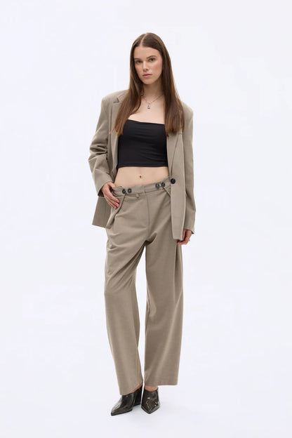 Quzu blazer belt