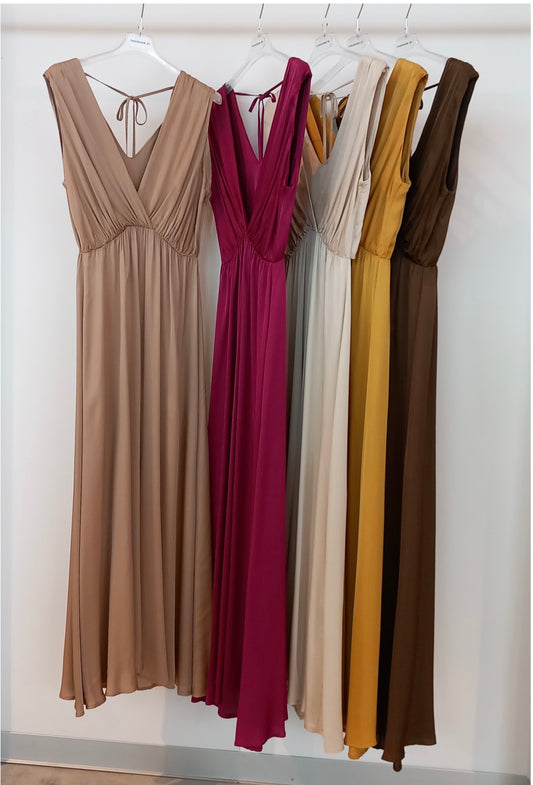 Motel dress lungo viscose ela