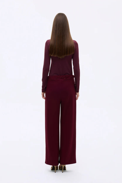 Quzu bordo pants