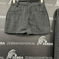 Quzu short grey stripe