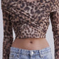 Quzu leopard shirt