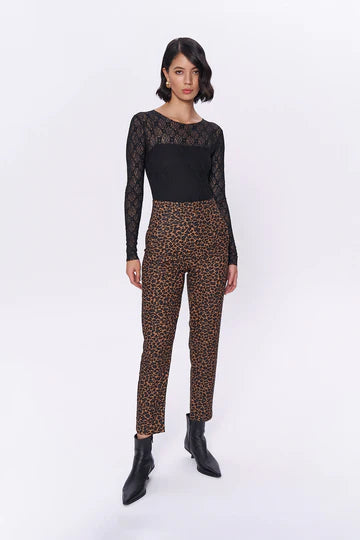 Quzu pants leopard