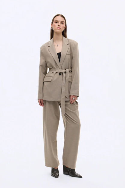 Quzu blazer belt