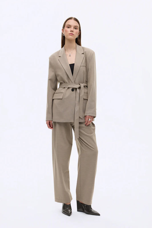 Quzu blazer belt