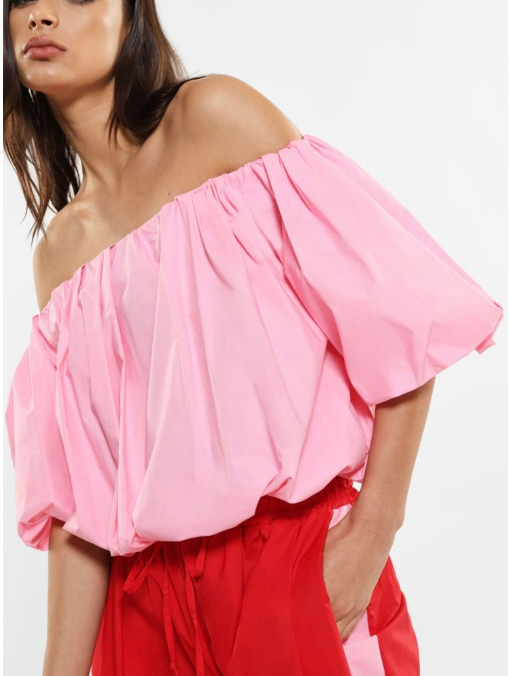 Imperial italy offshoulder blouse