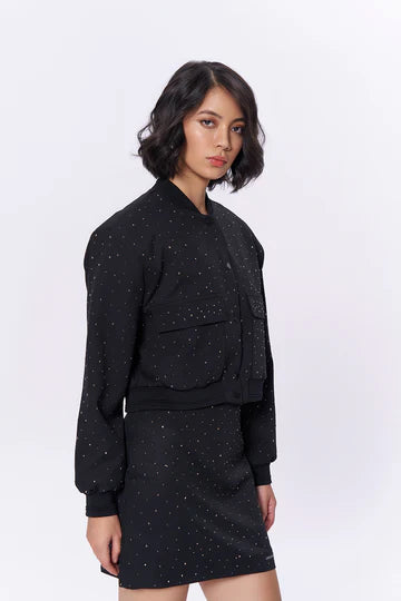 Quzu bomber glitter