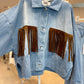 Motel diffusione jeans jacket country