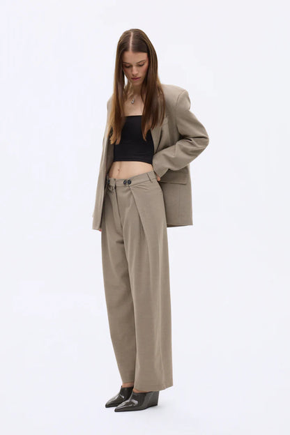 Quzu blazer belt