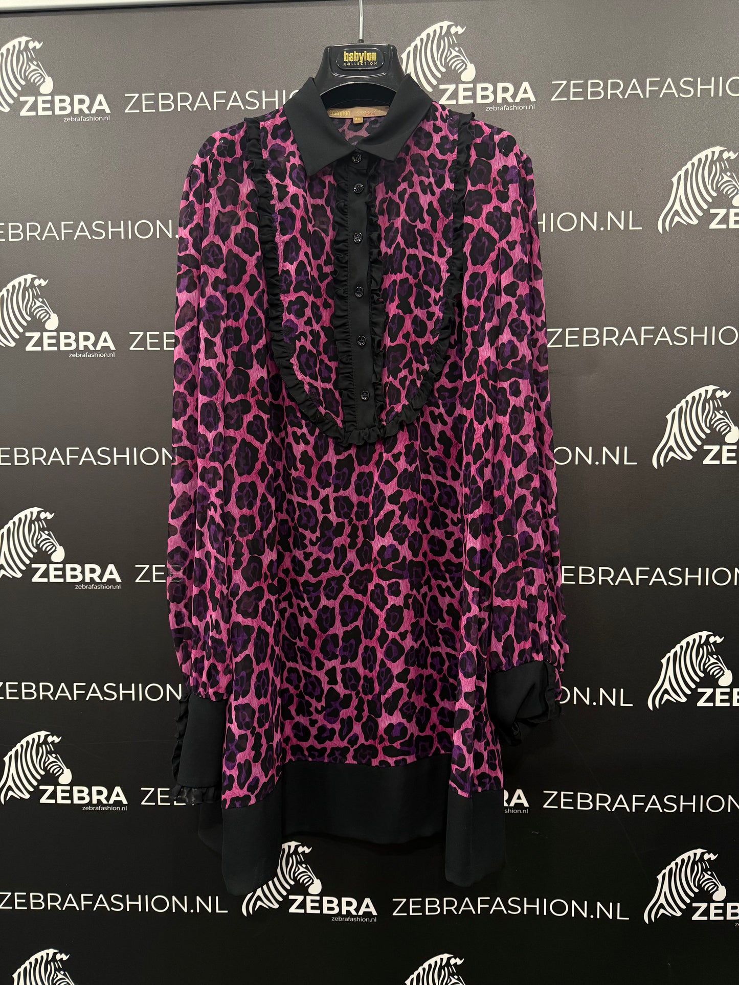 Babylon dress leopard