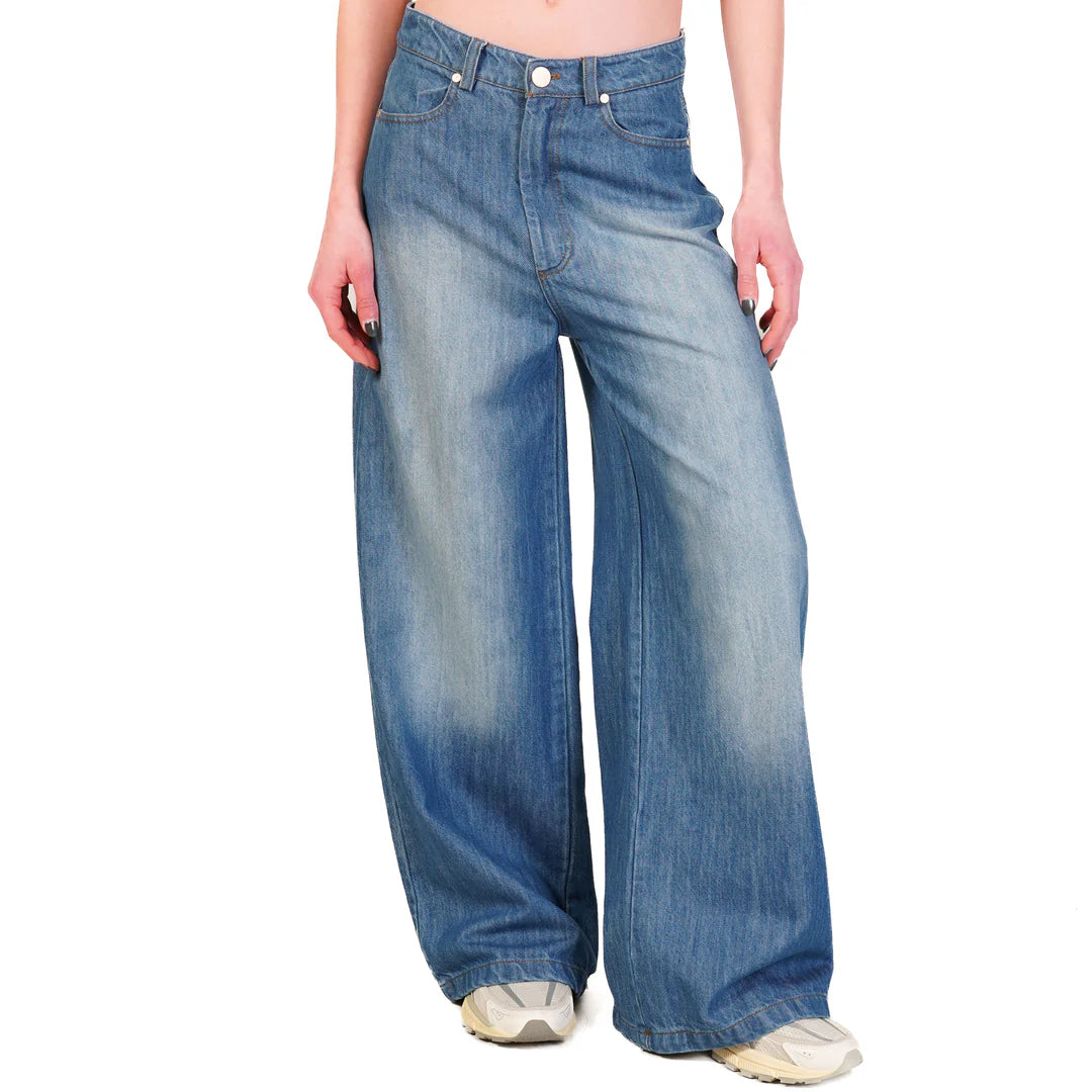 Motel Denim pants palazzo