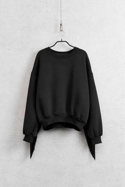 Sweatshirt franje