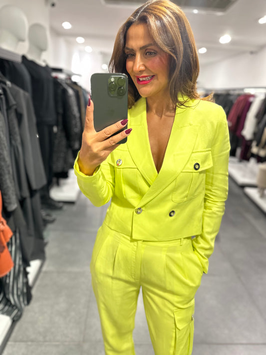 Babylon blazer neon