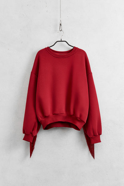 Sweatshirt franje