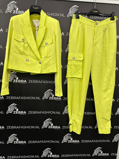 Babylon cargo pants neon