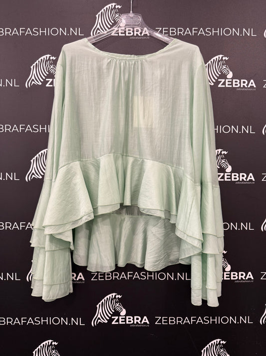 Tensione in blouse flamingo