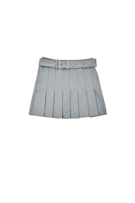 Short skirt light grey