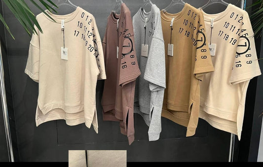 Tensione in sweatshirt numbers