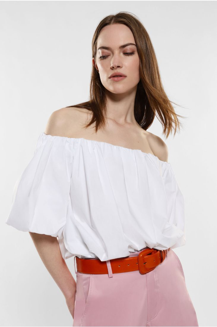 Imperial italy offshoulder blouse