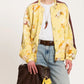 Motel giallo bomber flower
