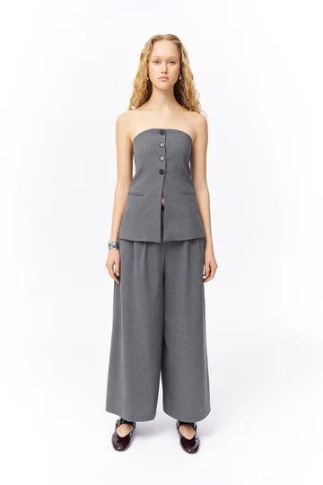 Quzu bustier grey
