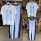 Quzu t’shirt white blu