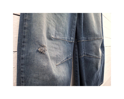 Please fashion denim pants baloon