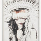 J-Line Schilderij / Picture Bohomain indianenmeisje