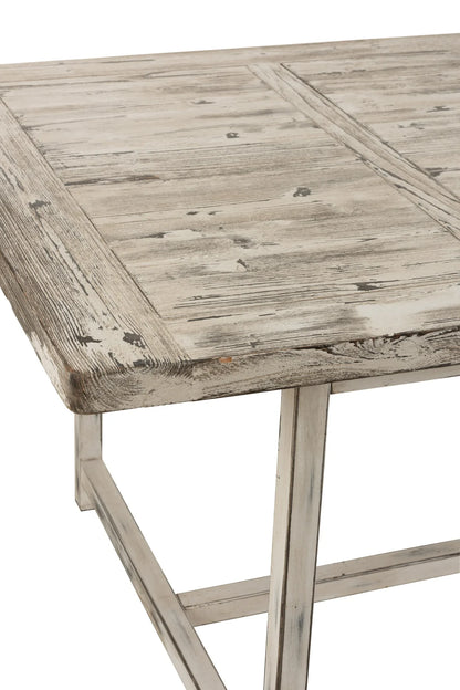 J-line vitrinekast 2 load Ibiza white wash