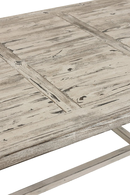 J-line vitrinekast 2 load Ibiza white wash
