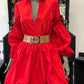 Babylon Dress exclusive Red VLT