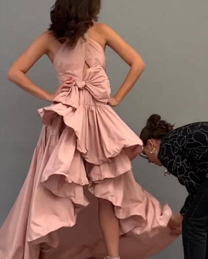 Babylon Dress lungo Champagne