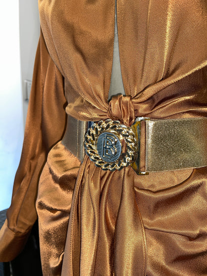 Babylon jurk exclusief Camel Lungo