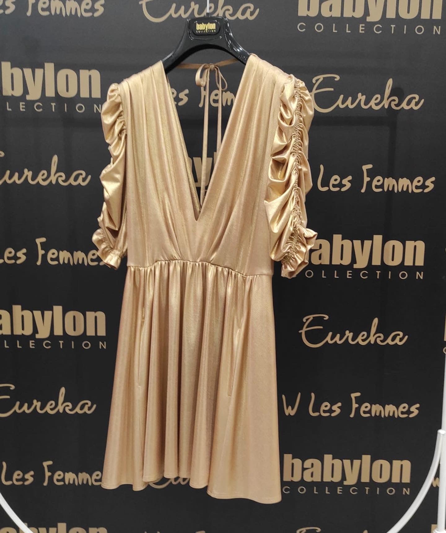 Babylon Dress Gold exclusive