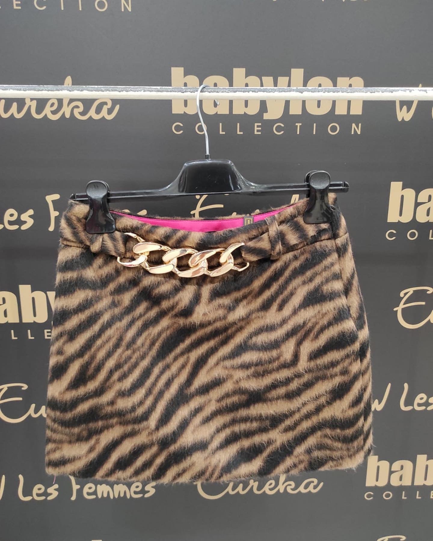 Babylon Leopard Skirt