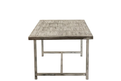 J-line vitrinekast 2 load Ibiza white wash
