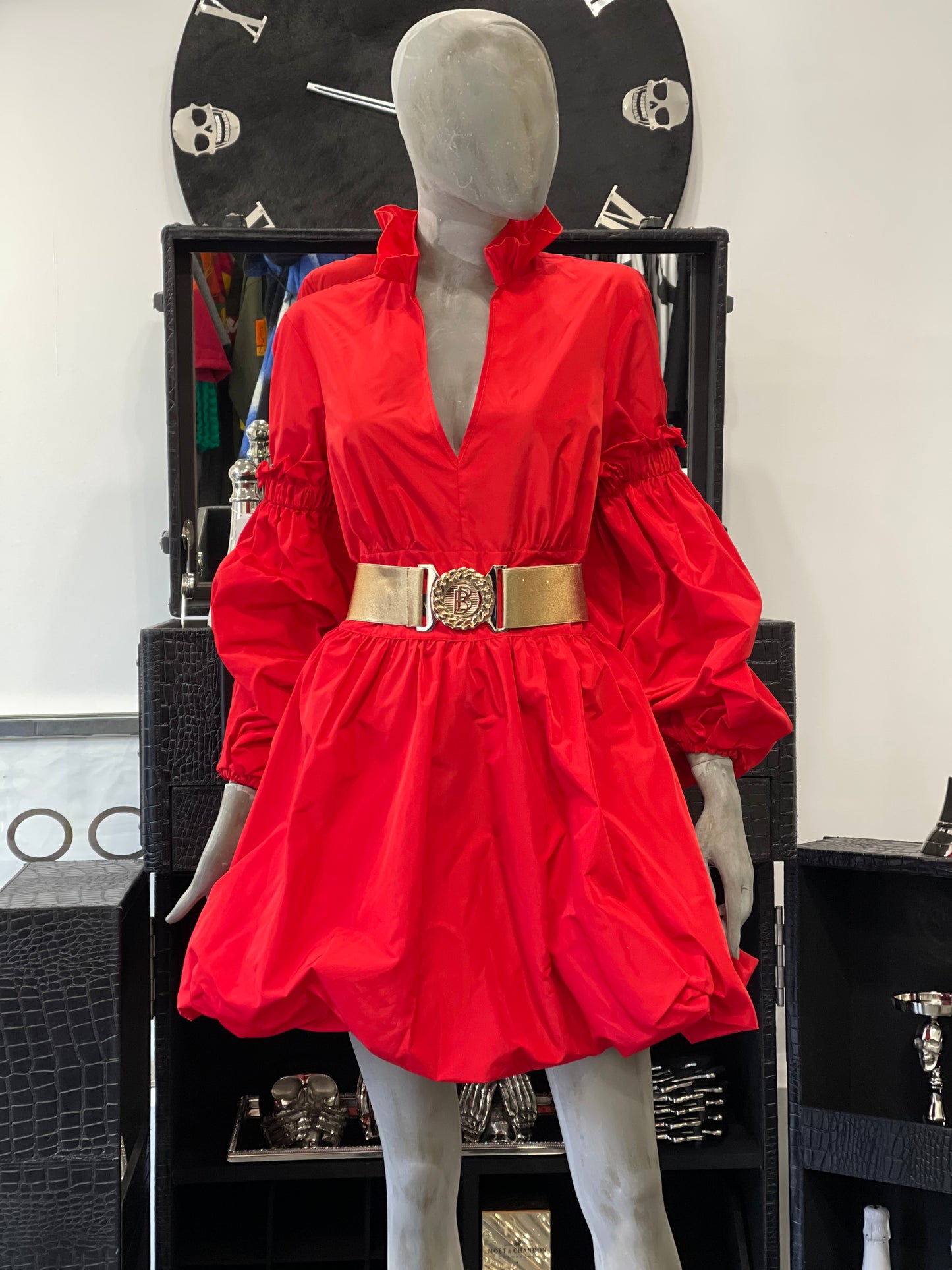 Babylon Dress exclusive Red VLT