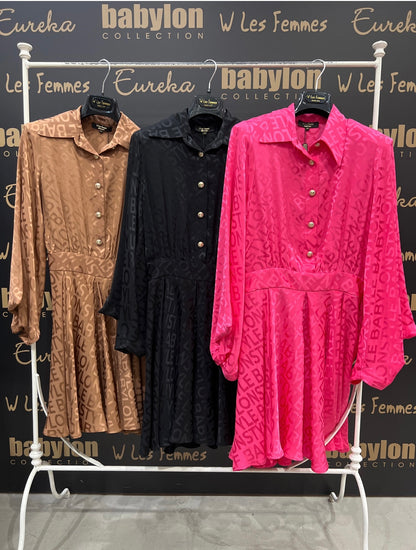 Babylon Dress Pink exclusieve