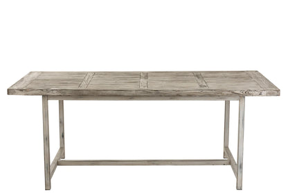 J-line vitrinekast 2 load Ibiza white wash
