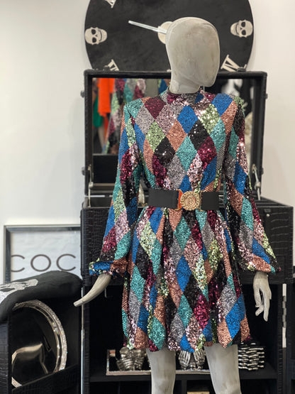 Babylon Dress Multicolor