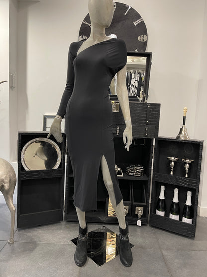 Babylon Dress Black strech
