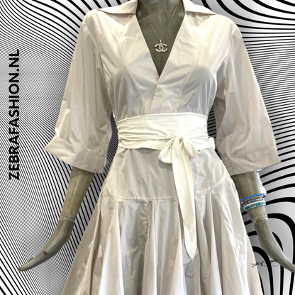 Babylon Dress Light Grey
