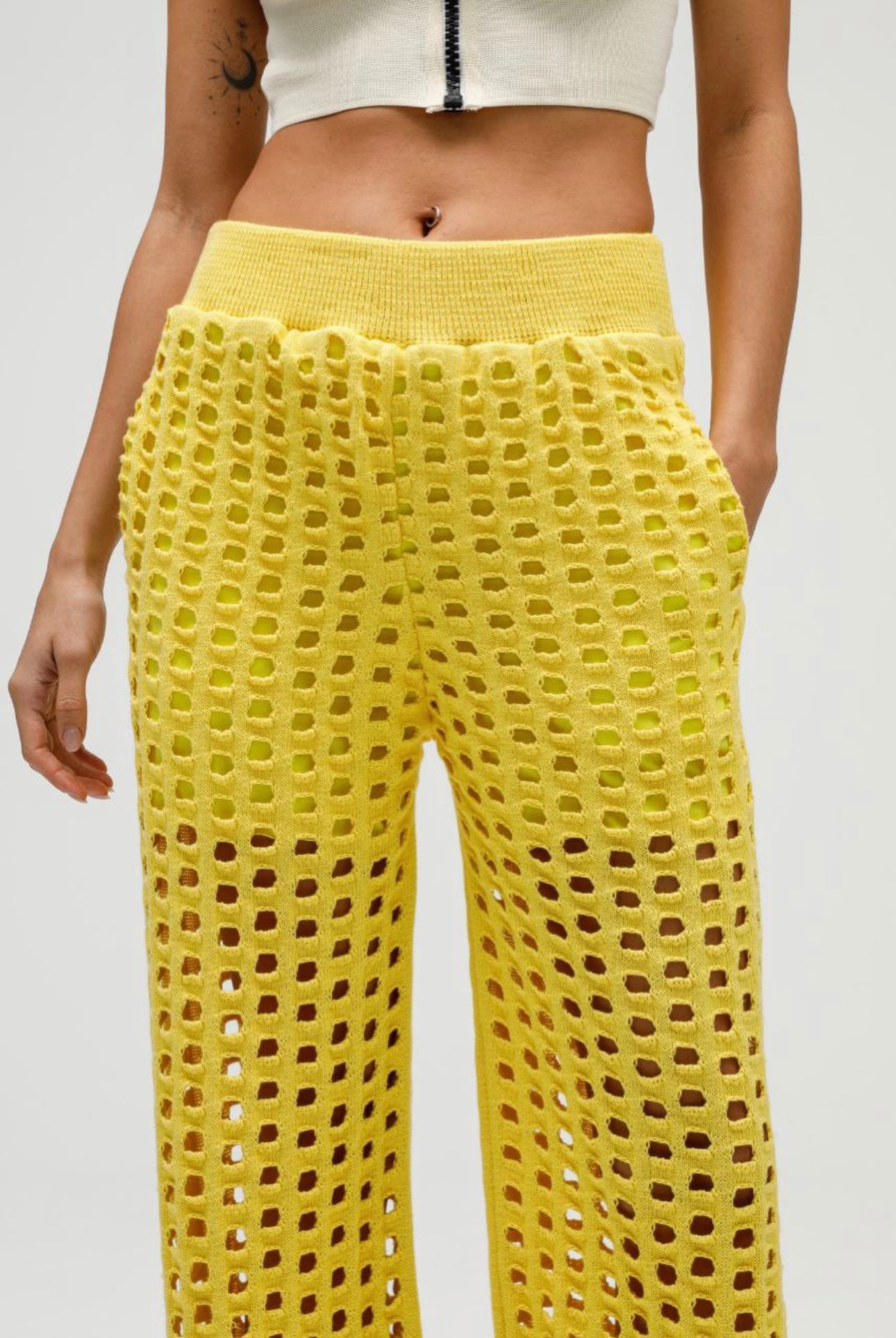 Re-design pants yellow