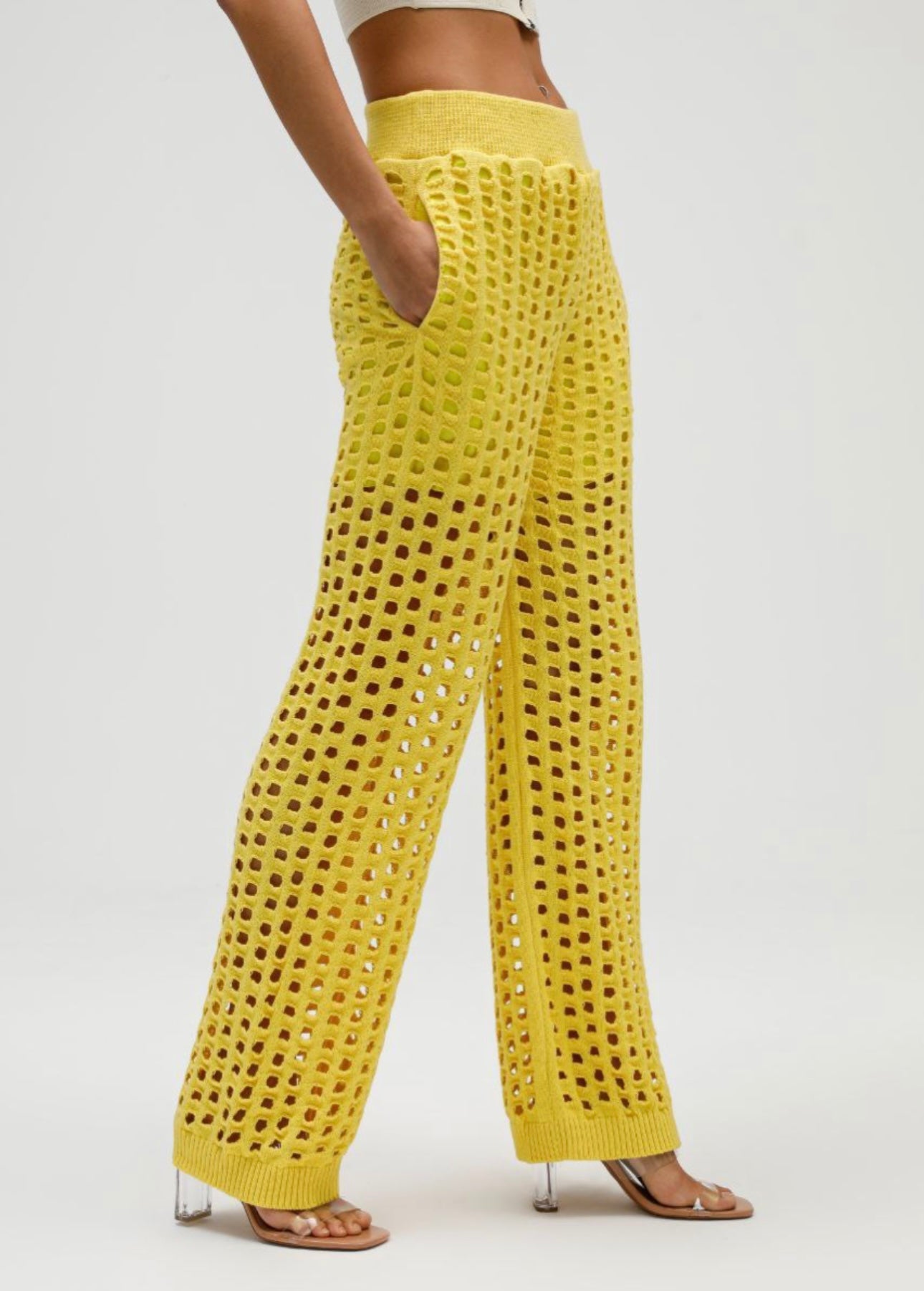 Re-design pants yellow