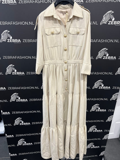Babylon dress Lungo beige