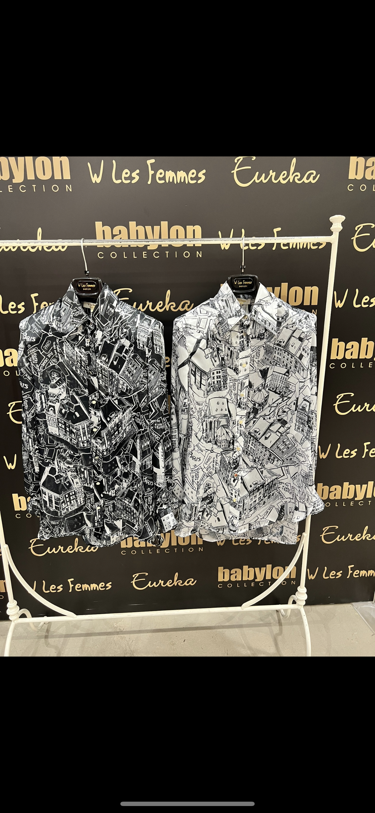 Babylon short/blouse set