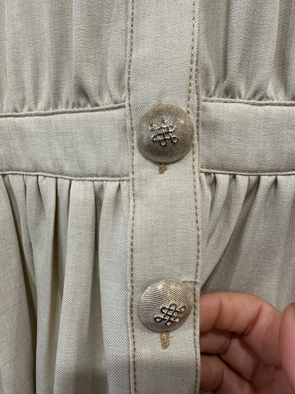 Babylon dress Lungo beige