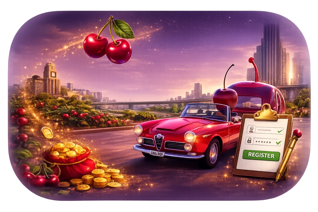 Cherry Casino Registreren